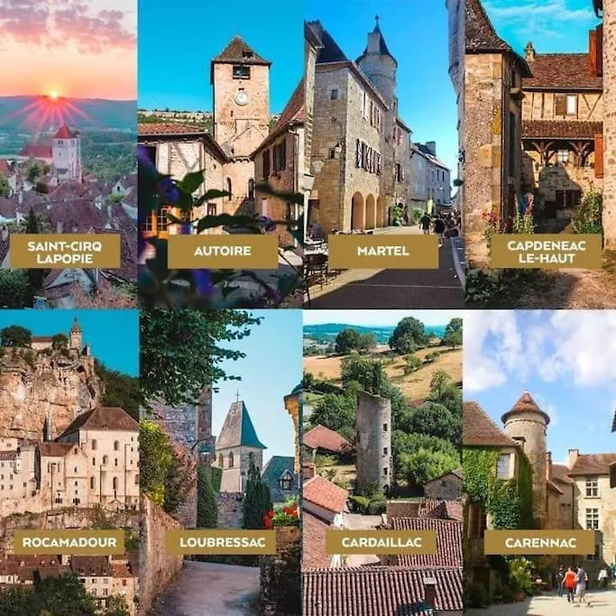 Vakantiehuis Character Home In Loubressac Close To Rocamadour